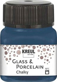 Kreul Glass & Porcelain Chalky 20ml, navy blue