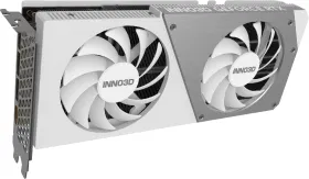 INNO3D GeForce RTX 4070 SUPER Twin X2 OC White, 12GB GDDR6X, HDMI, 3x DP (N407S2-126XX-186162W)