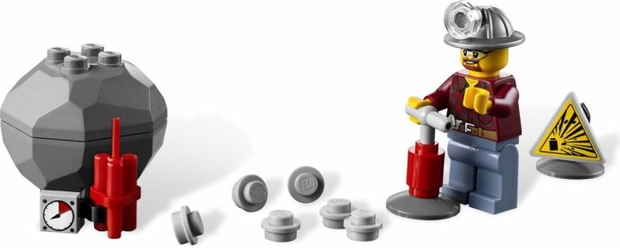 LEGO City Kopalnia - Górniczy wóz terenowy