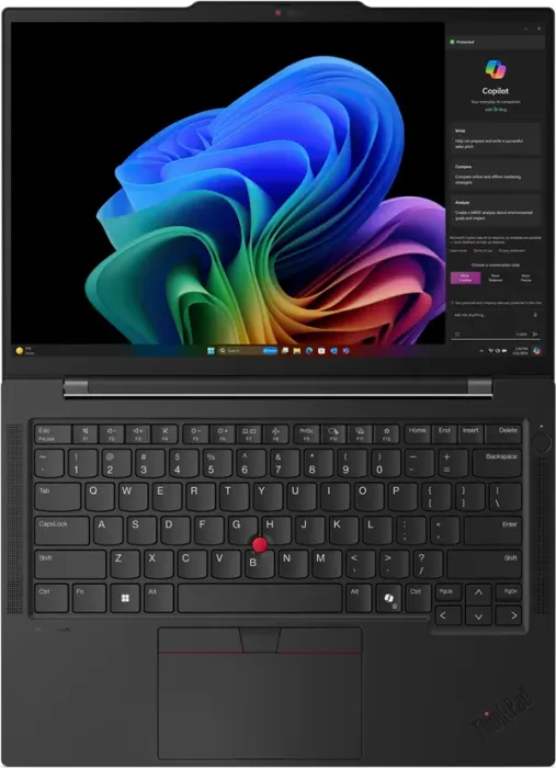 Lenovo ThinkPad T14s G6 (Qualcomm), Black, Snapdragon X Elite, 32GB RAM, 1TB SSD, DE