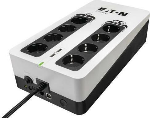 Eaton 3S Gen2 UPS, 850VA, 510W, 4+4x Schuko, USB