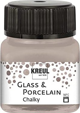 Kreul Glass & Porcelain Chalky 20ml, noble nougat