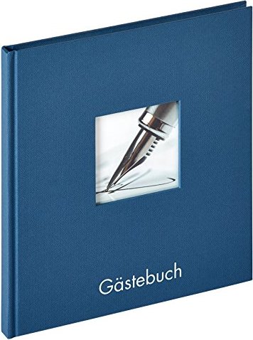 Walther Design książka Gästebuch Fun 25x23 ciemnoniebieski