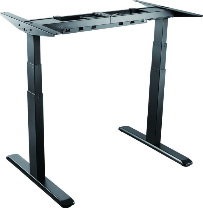 LogiLink elektrycznie höhenverstellbares siedzenie-Steh-podstawa biurka bez płyta stołowa czarny