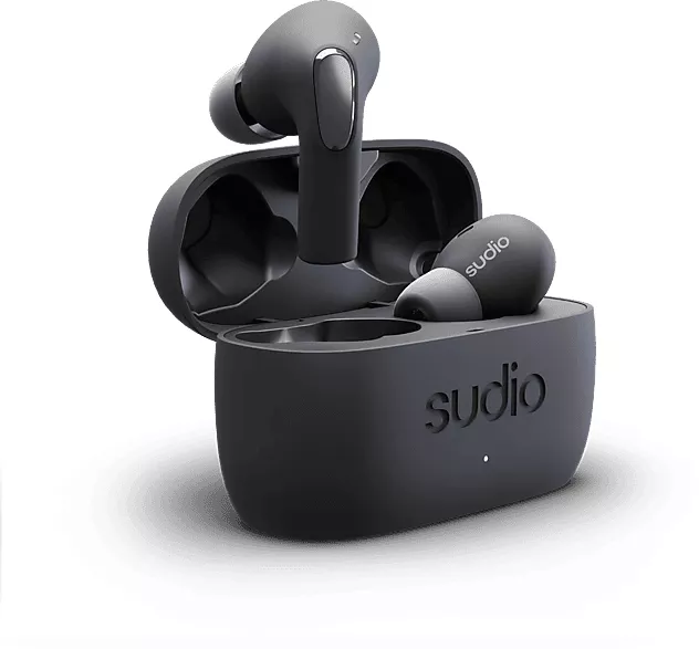 Sudio E2 kabelloser In-Ear Bluetooth Kopfhörer schwarz – Kopfhörer