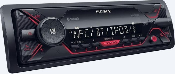 Sony DSX-A410BT – Car – digital receiver – in-dash unit – Single-DIN – Autoradio