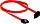 DeLOCK SATA 6Gb/s Kabel rot 0.5m, oben gewinkelt (83974)