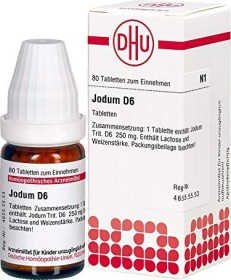 DHU Jodum D6 Tabletten, 80 Stück