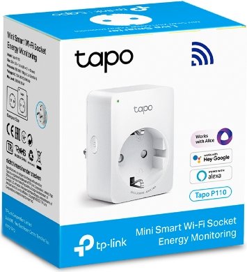 Tapo P110M, Mini Smart Wi-Fi Plug, Energy Monitoring
