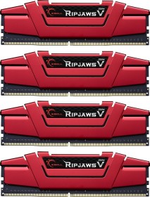G.Skill RipJaws V rot DIMM Kit 32GB, DDR4-2400, CL15-15-15-35