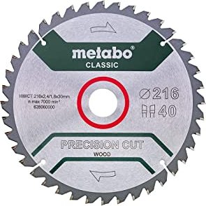 Metabo Precision Cut Kreissägeblatt 216x2.4x30mm 40Z ...