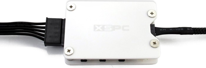 XSPC 8 Way PWM Splitter Hub weiß, Lüfterverteiler 8-fach