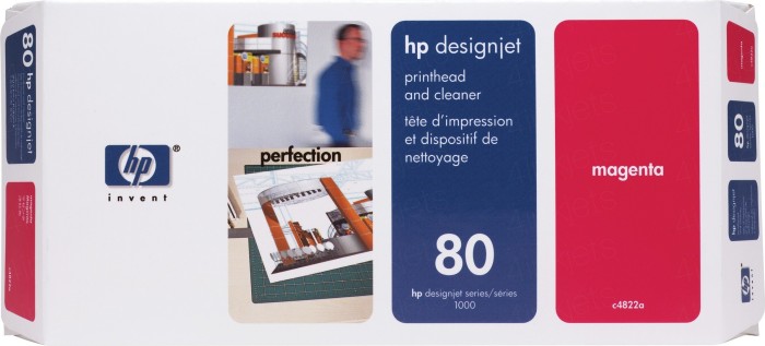 HP Druckkopf 80 magenta mit Reiniger