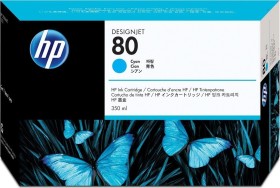 HP Tinte 80 cyan 350ml