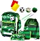 Schneiders Ergolite Soccer Cup Plecaki szkolne zestaw 9-częściowy (78366-060)