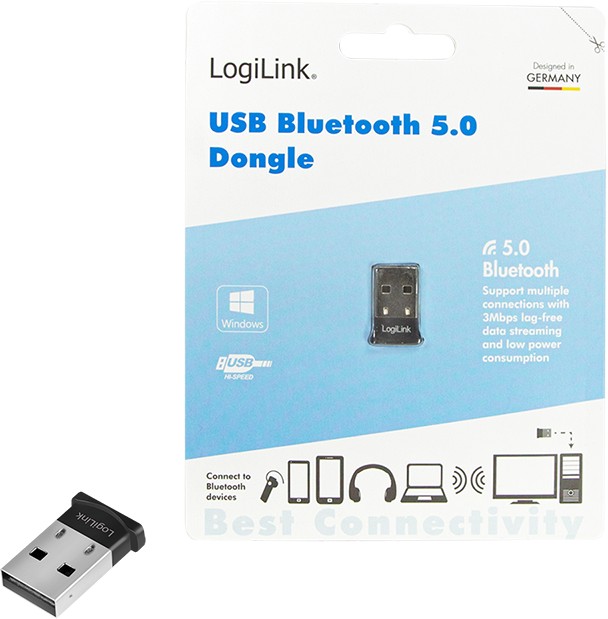 LogiLink Bluetooth 5.0 Dongle, USB-A 3.0 [Stecker]
