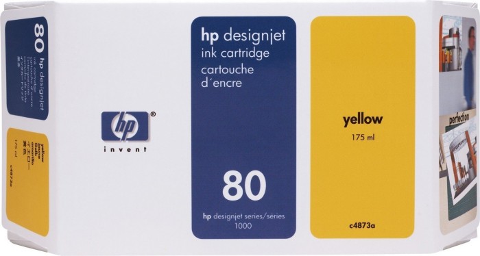 HP Tinte 80 gelb 175ml
