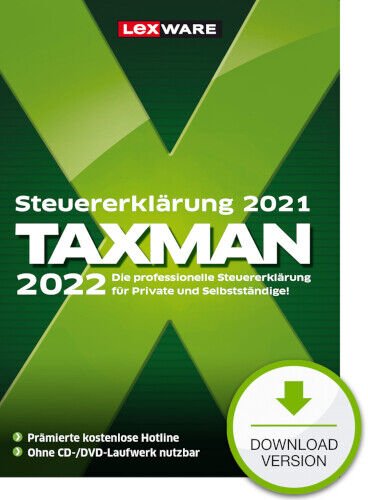 Lexware Taxman 2022, ESD (deutsch) (PC)