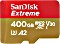 SanDisk Extreme R160/W90 microSDXC 400GB, UHS-I U3, A2, Class 10 (SDSQXA1-400G-GN6MN)
