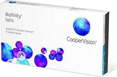 Cooper Vision Biofinity toric, -6.50 dioptrie, sztuk 6
