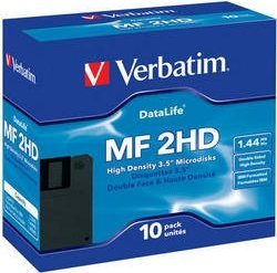 Verbatim DataLifePlus Disketten [Floppy] 1.44MB, 10er-Pack