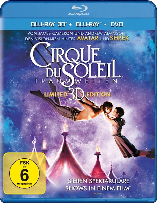 Cirque du Soleil - Traumwelten (3D) (Blu-ray)