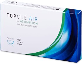 TopVue Air for Astigmatism, +2.75 Dioptrien, 3er-Pack