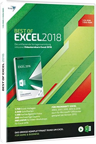 S.A.D. Best of Excel 2016 (niemiecki) (PC)