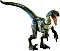Mattel Jurassic World Hammond Collection Velociraptor Blue (HTV62)