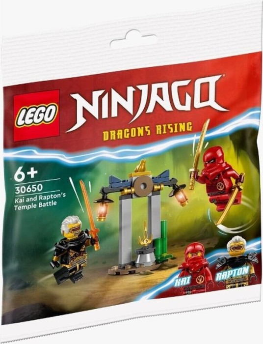 LEGO Ninjago - Kais und Raptons Duell im Tempel (30650)