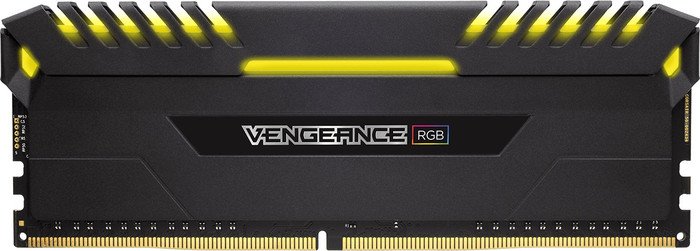 Corsair Vengeance RGB schwarz DIMM Kit 16GB, DDR4-3000, CL15-17-17-35