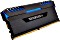 Corsair Vengeance RGB czarny DIMM Kit 16GB, DDR4-3000, CL15-17-17-35 Vorschaubild