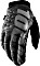 100% Brisker cycling gloves heather grey (10016-007)