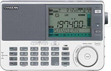 SANGEAN Weltempfänger ATS-909 X2 Wecker Echtzeit MP3 RDS
