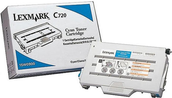 Lexmark toner 15W0900 błękit