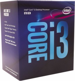 Intel Core i3-8300, 4C/4T, 3.70GHz, boxed