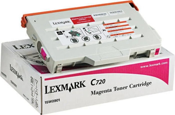 Lexmark toner 15W0901 purpura