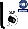 DeLOCK 5G LTE Antenne, SMA, 2.93dBi, omnidirektional, schwarz (12633)