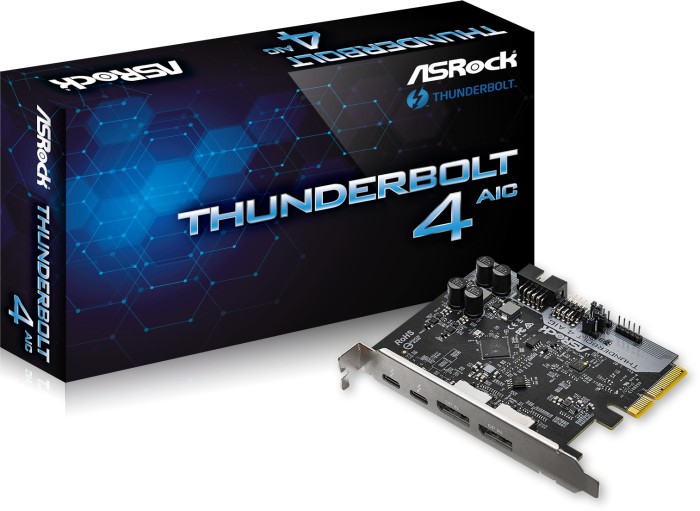 ASRock Thunderbolt 4 AIC, PCIe 3.0 x4