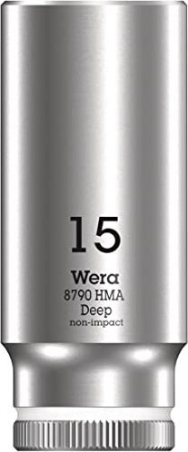 Wera 8790 HMA Deep Außensechskant Stecknuss 1/4" 15x50mm