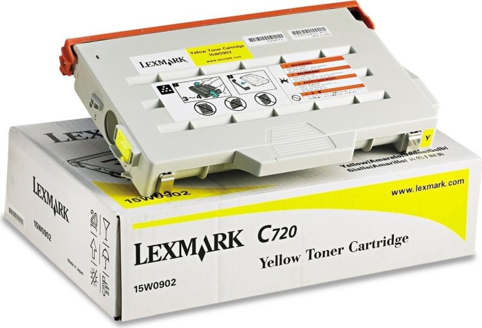 Lexmark Toner 15W0902 gelb