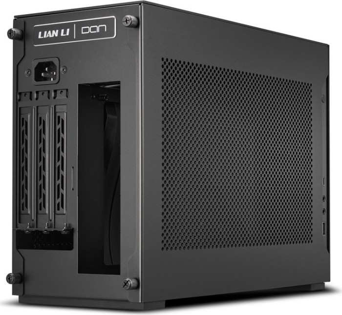 Lian Li DAN Cases A4-H2O, PCIe 3.0, schwarz, Mini-ITX