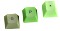 Glorious PC Gaming Race GPBT Keycaps, tworzywo sztuczne (PBT), Olive, ciemnozielony/zielony/jasnozielony, przycisków - 114 (104+10), ANSI-US Vorschaubild