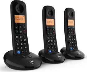 British Telecom Everyday Phone with Answer Machine Trio black