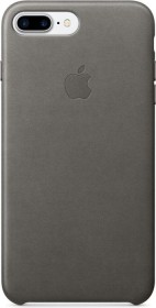 Apple Leder Case für iPhone 7 Plus sturmgrau