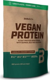 BioTech USA Vegan Protein Schokolade/Zimt 500g