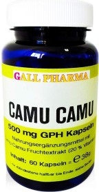 Camu Camu 500mg GPH Kapseln, 60 Stück