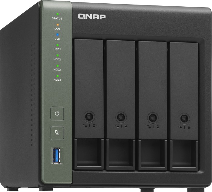 QNAP Turbo Station TS-431KX-2G, 2GB RAM, 1x 10Gb SFP+, 2x Gb LAN