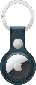 Apple AirTag Schlüsselanhänger aus Leder baltischblau