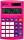 mouth M 8 Handheld Calculators,, pink (7261022)
